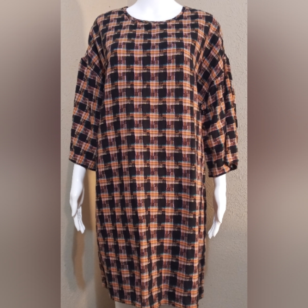 Ace & Jig Plaid Shift Dress